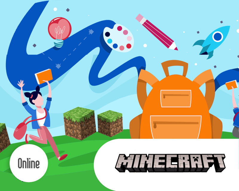 Online kurs - Explorer of Minecraft (5 susreta)