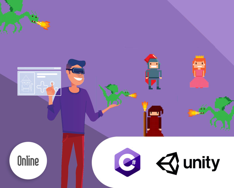 Online kurs - Game Developer in Unity (5 susreta)